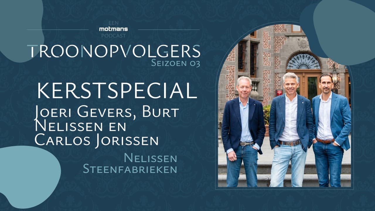 Nelissen Steenfabrieken - Joeri Gevers, Burt Nelissen en Carlos Jorissen